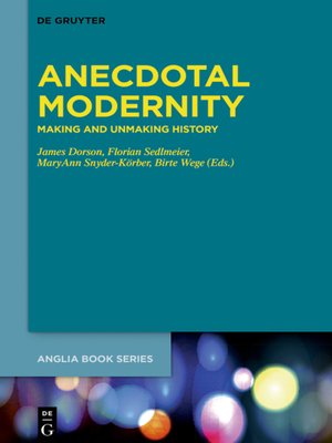 cover image of Anecdotal Modernity